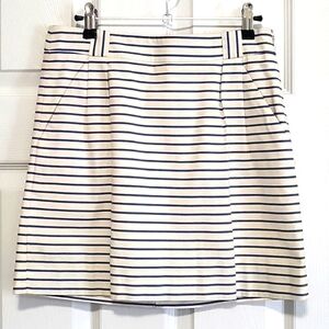 Limited striped miniskirt